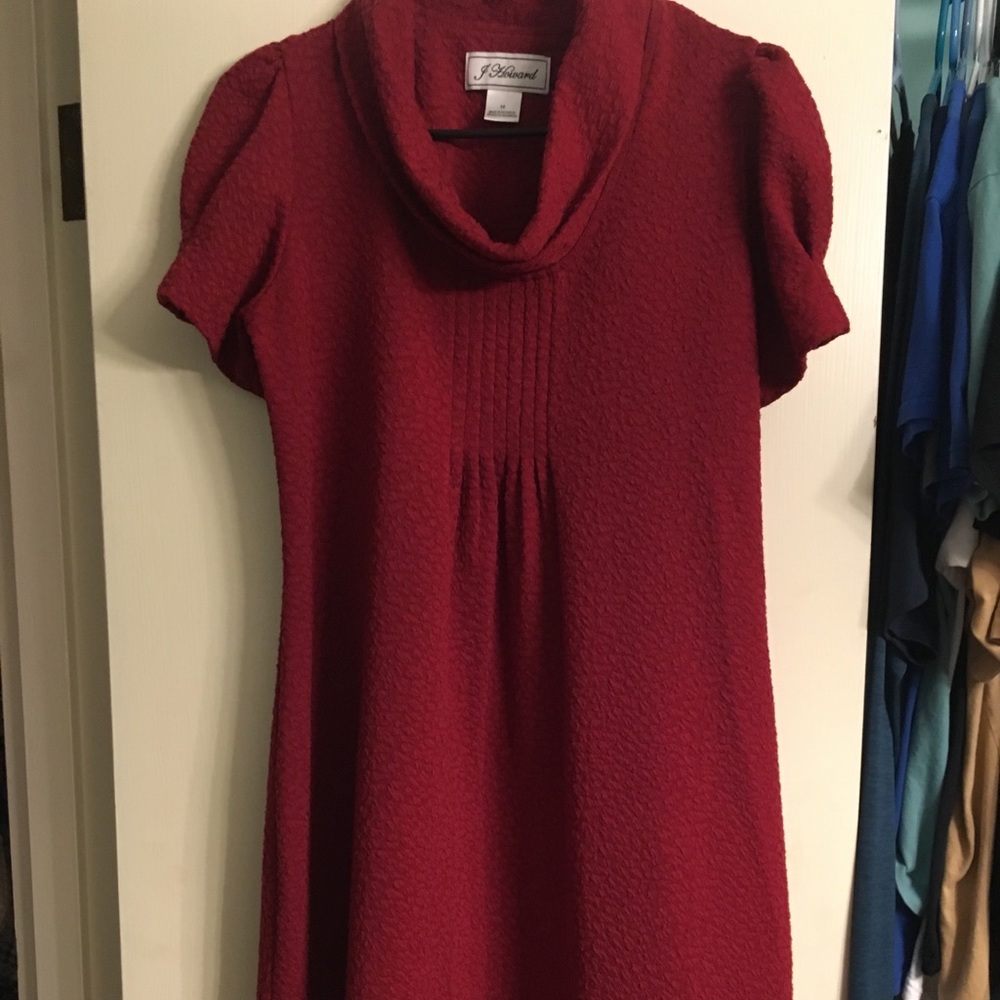 Holiday red dress
